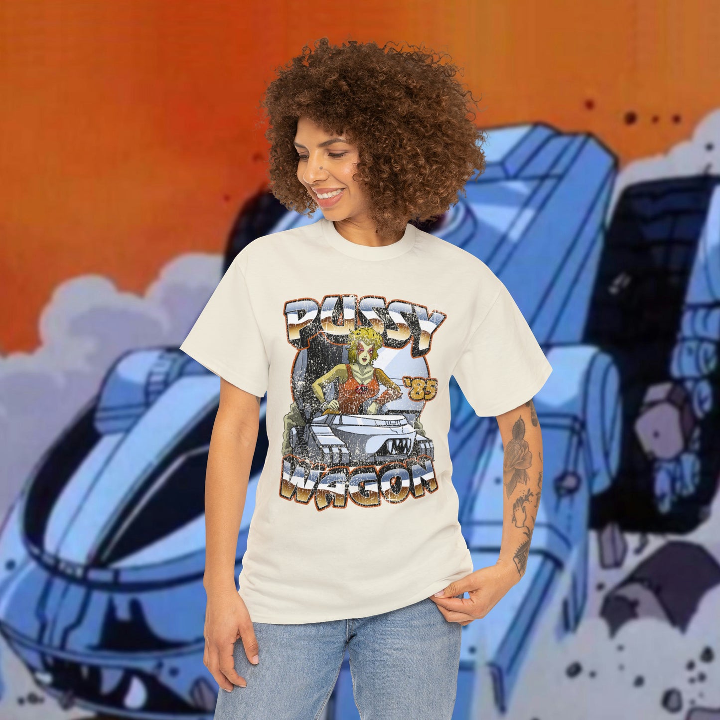 Pussy Wagon 2.0 t-shirt