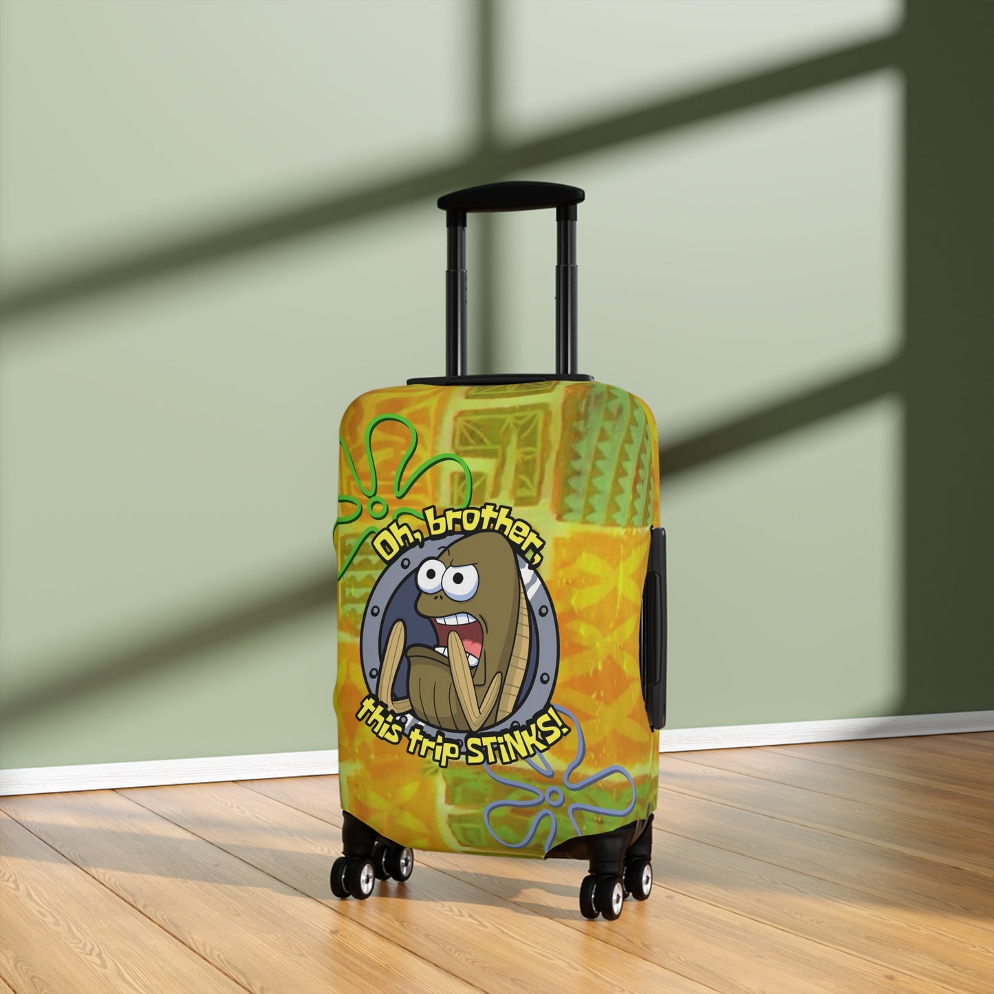 Oh Brother, This Trip Stinks! luggage cover