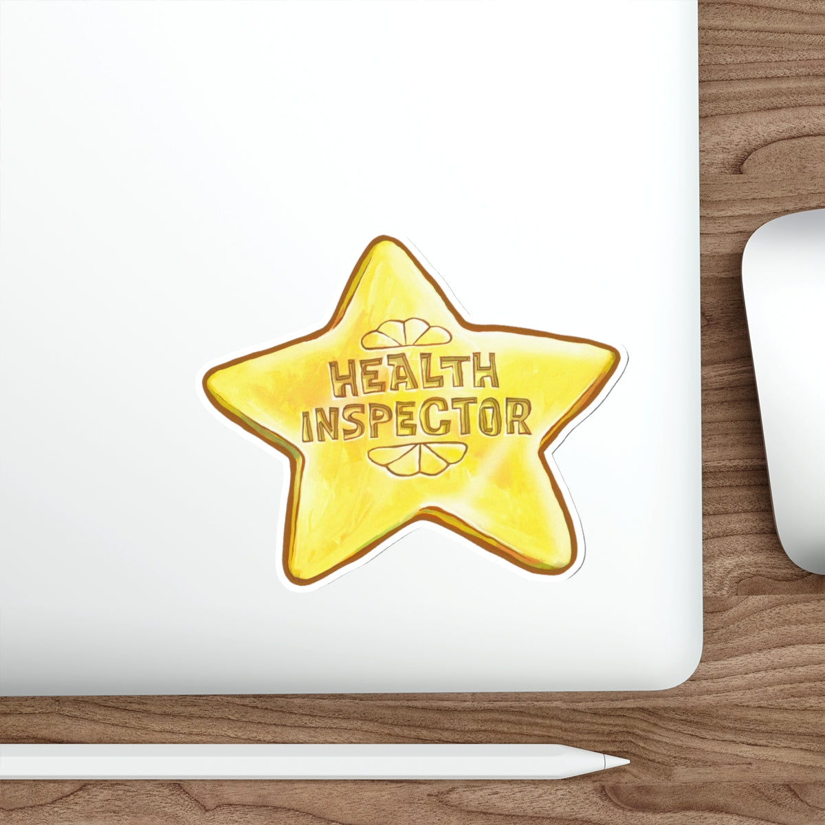 BB Health Inspector vinyl sticker
