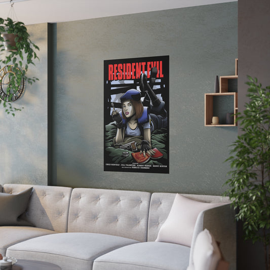Resident Fiction 24" x 36" satin poster