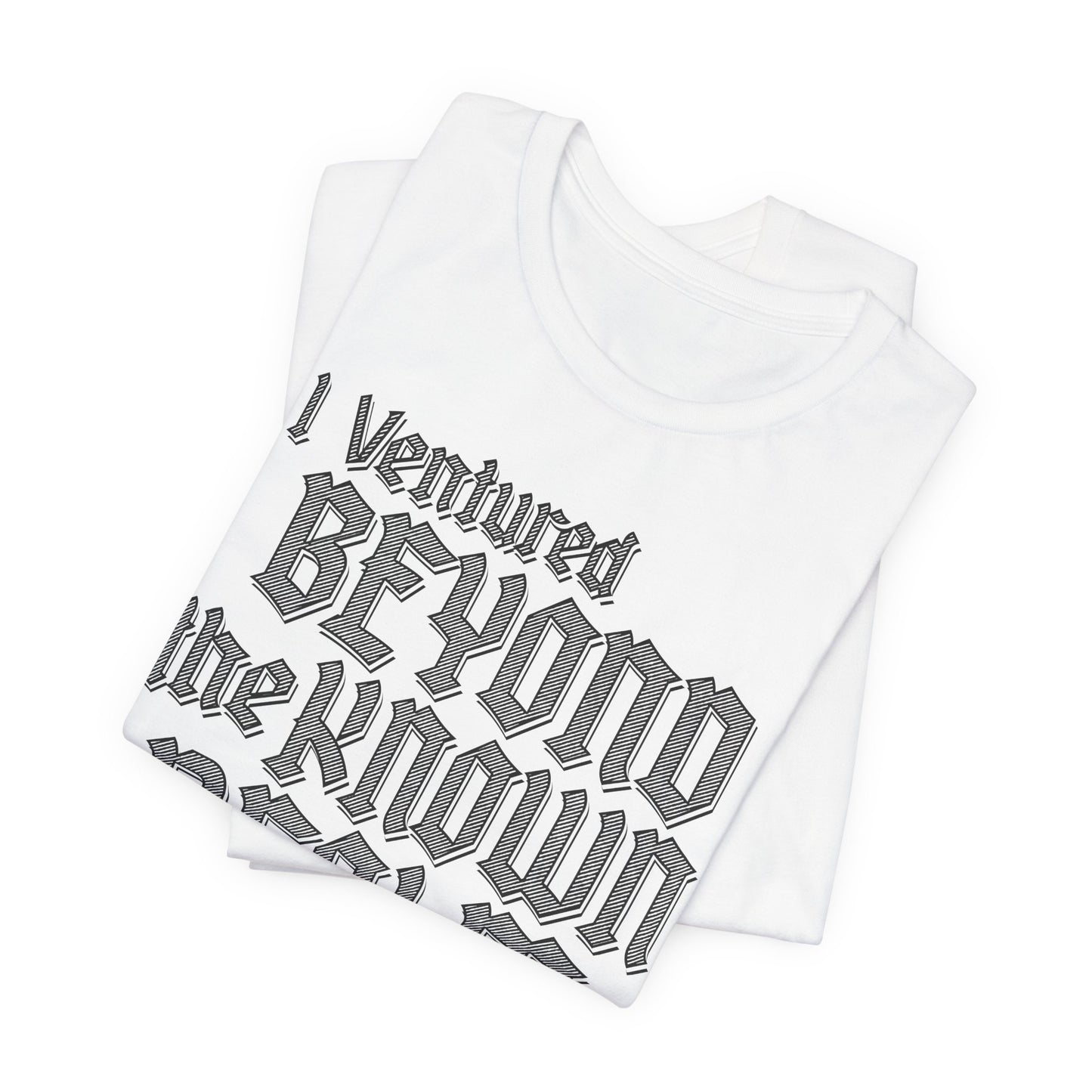 I Ventured Beyond the Known Realm For This? t-shirt