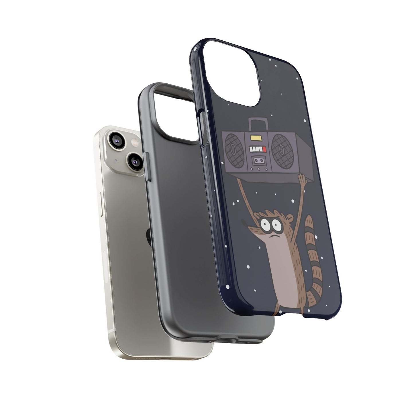 Rigby Boombox iphone case