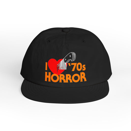 I Knife '70s Horror surf cap