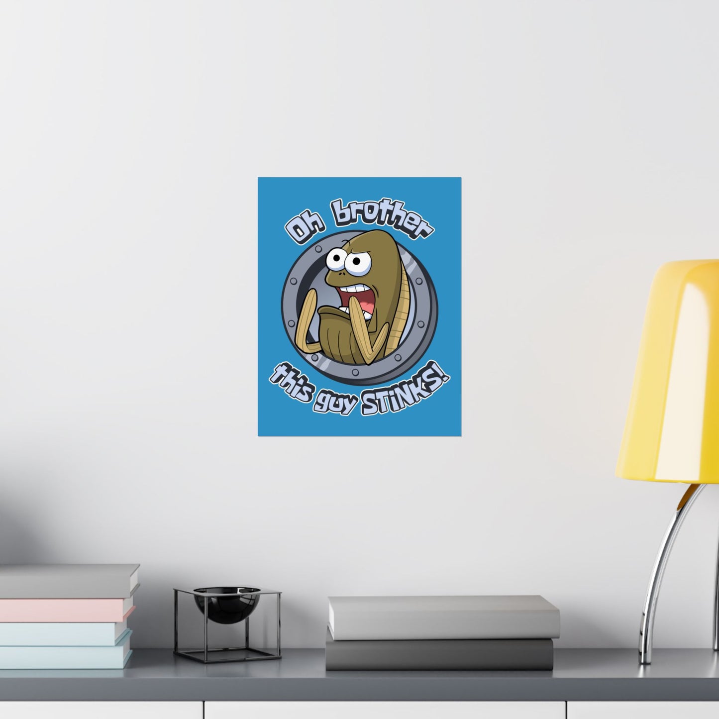 This Guy STINKS! matte poster