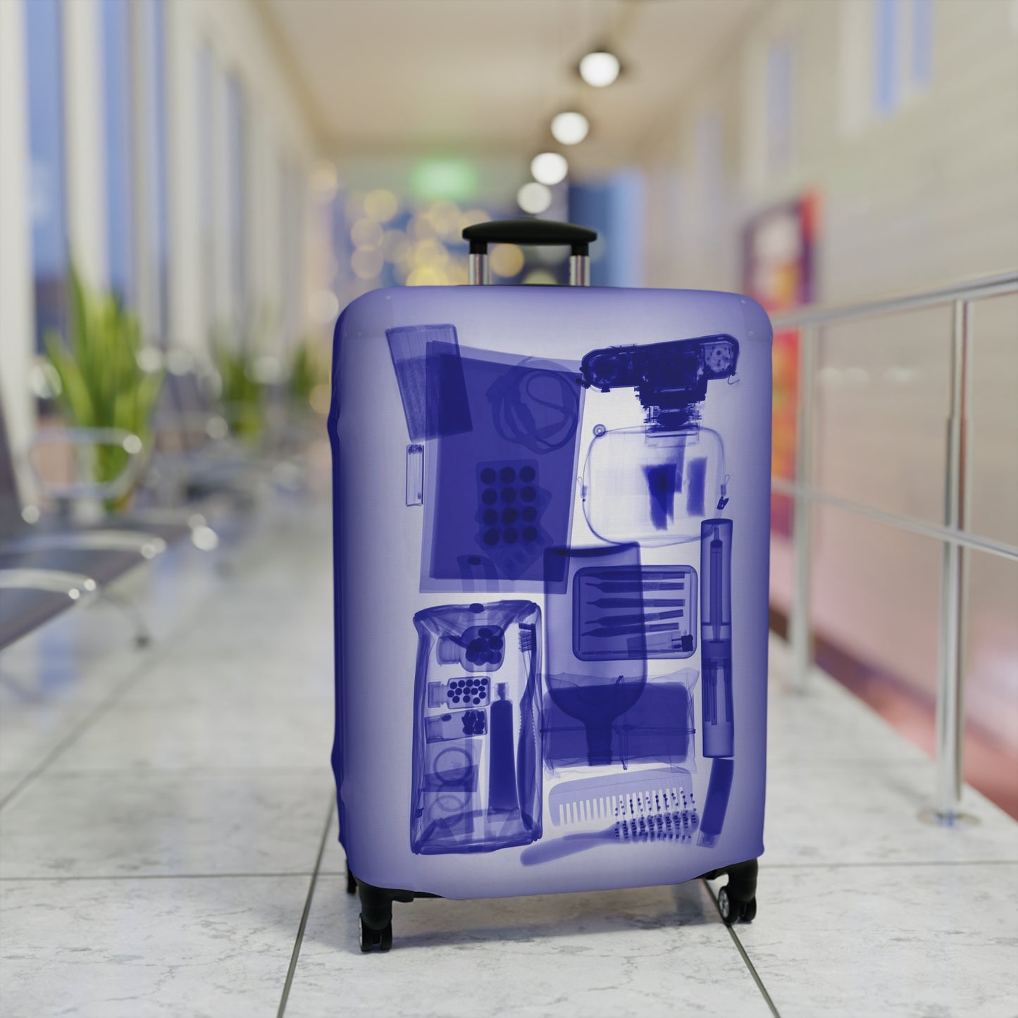 Questionable X-RAY luggage cover