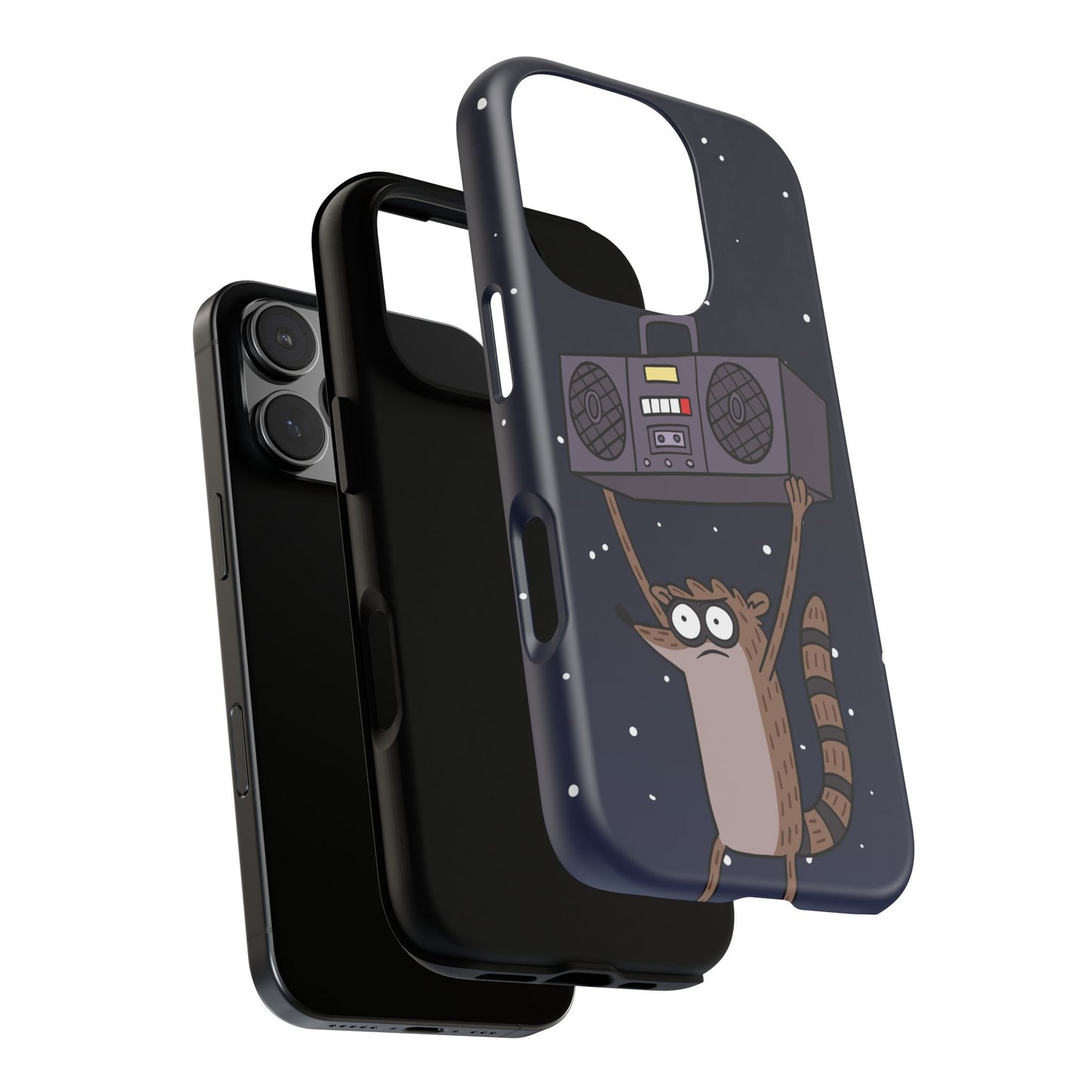Rigby Boombox iphone case