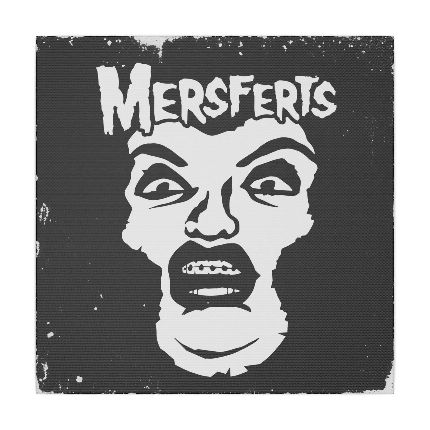 Ehrmagherd Mersferts 12" X 12" canvas print