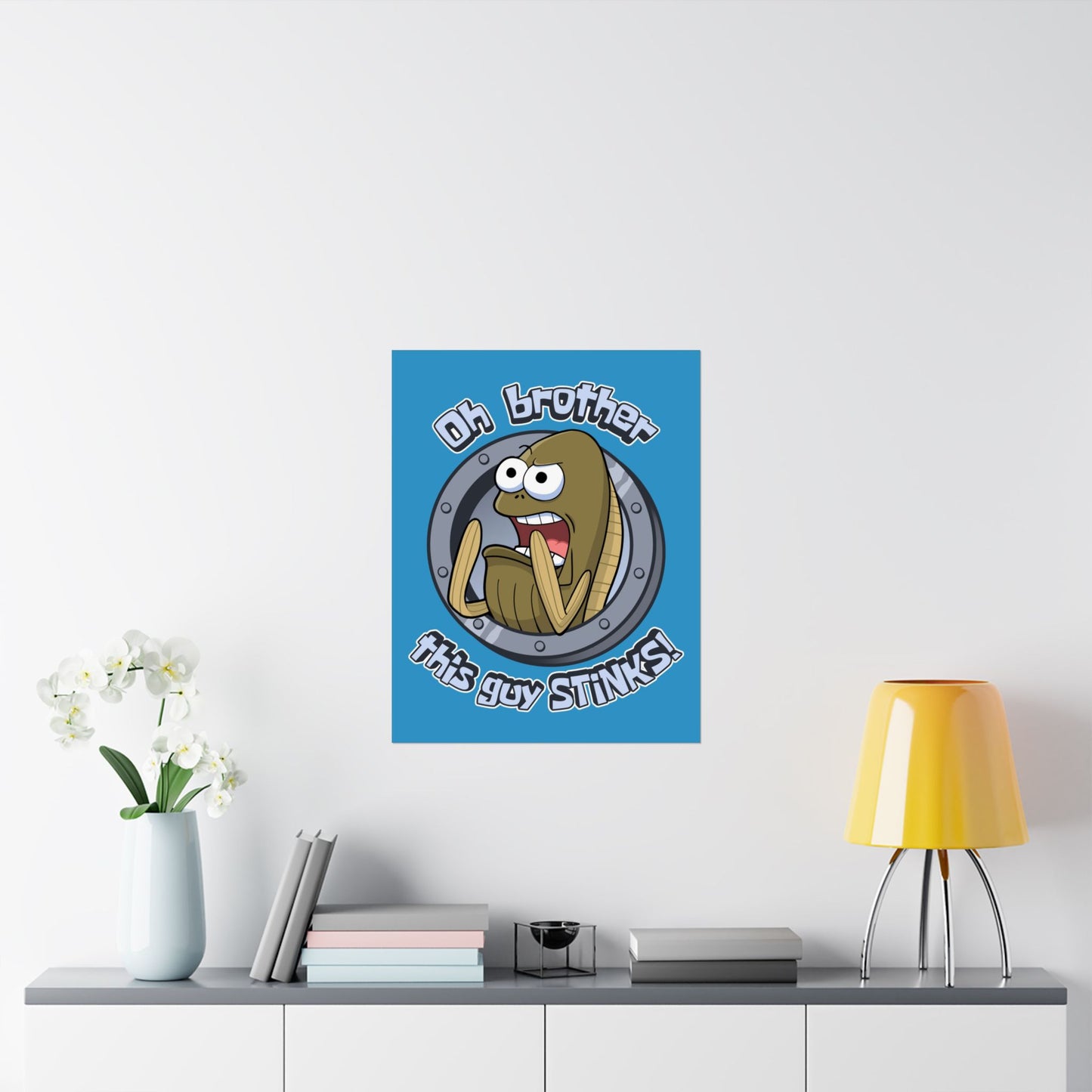 This Guy STINKS! matte poster