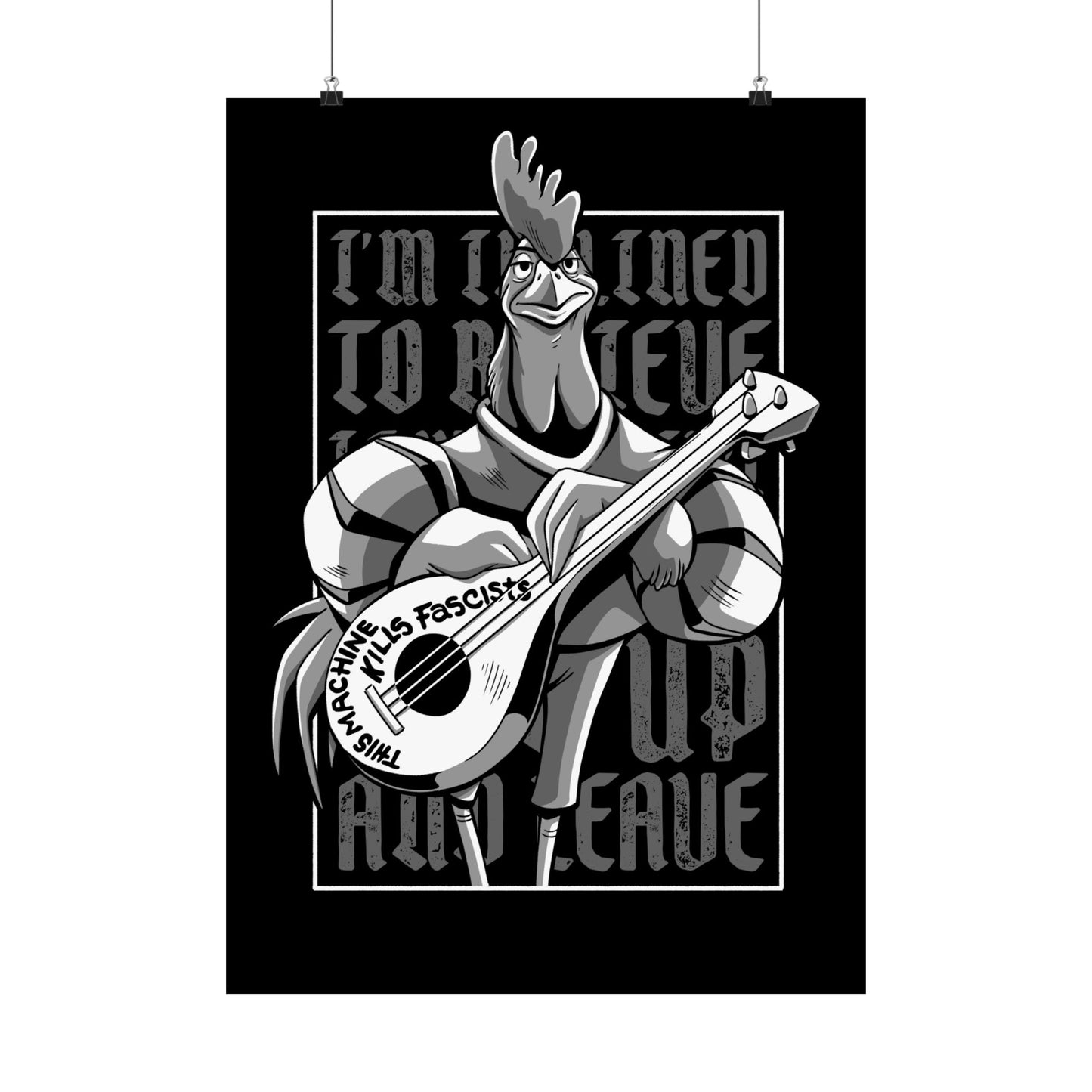 Woody-A-Dale matte poster