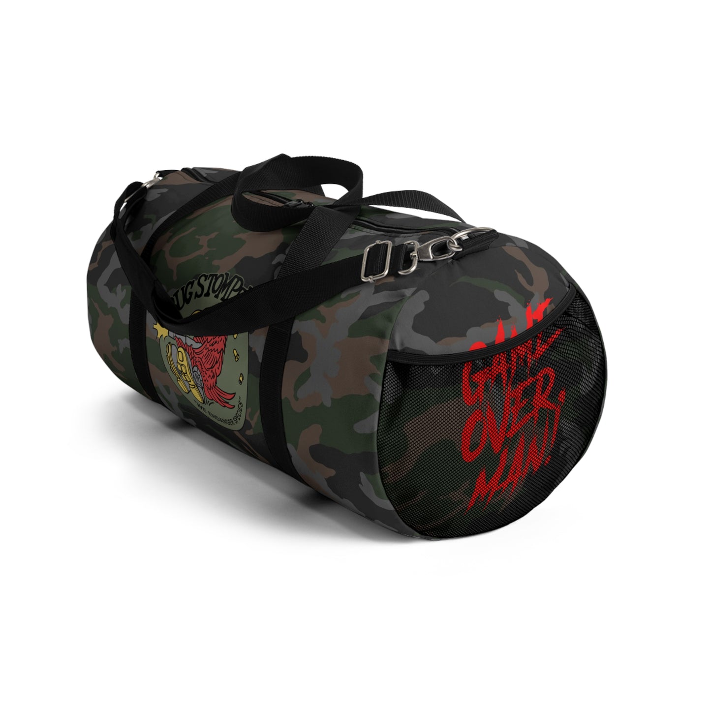 Bug Stomper duffel bag
