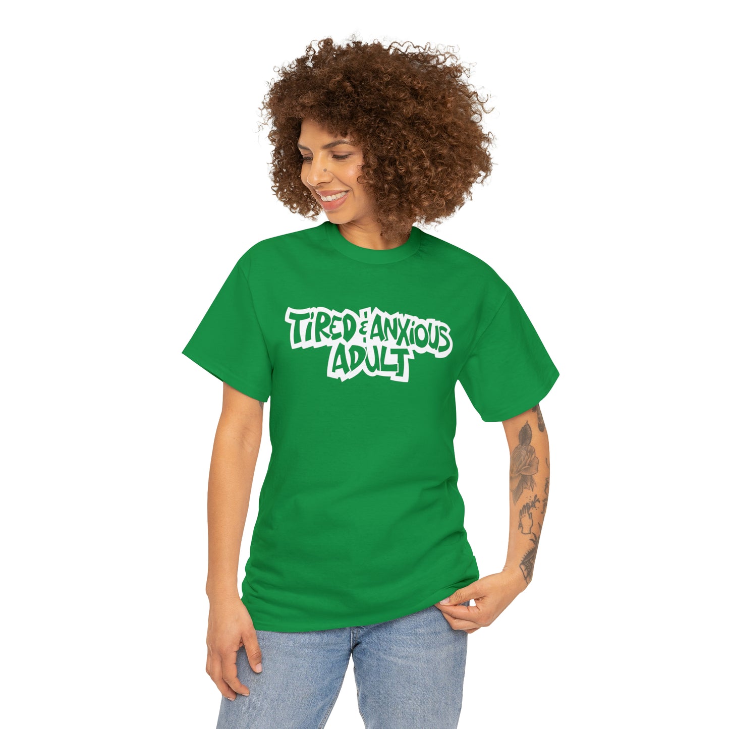 Tired & Anxious Adult t-shirt