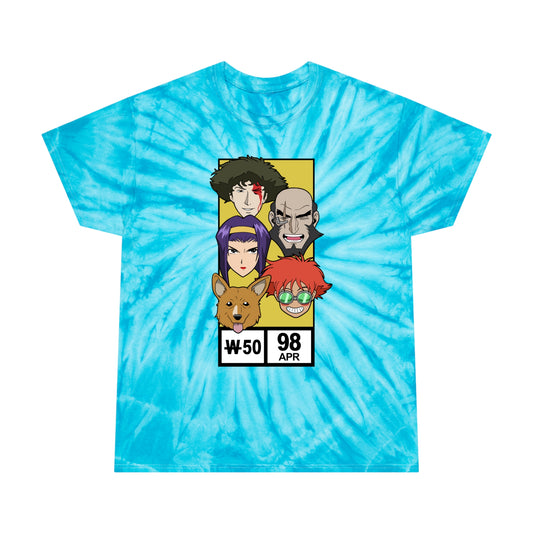 Newstand COwboys tie-dye t-shirt