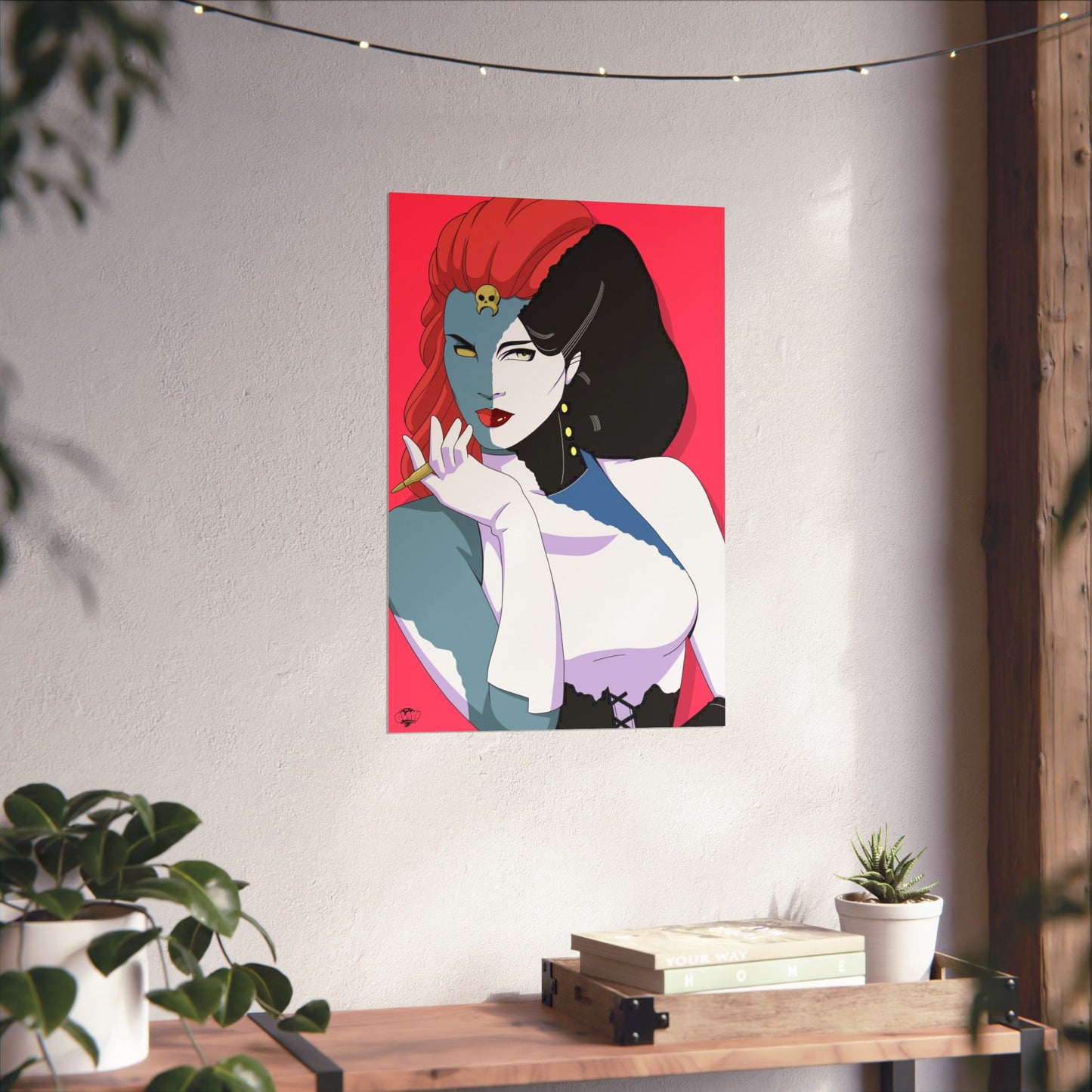 Shape Shiftin' matte poster