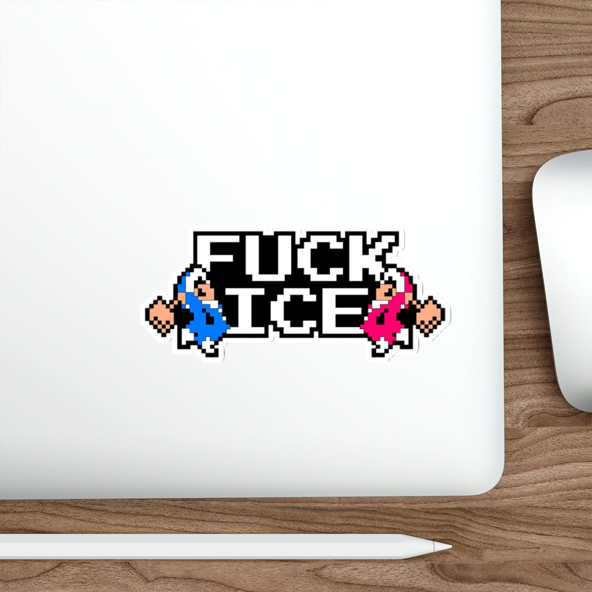 Eff ICE Climber vinyl sticker