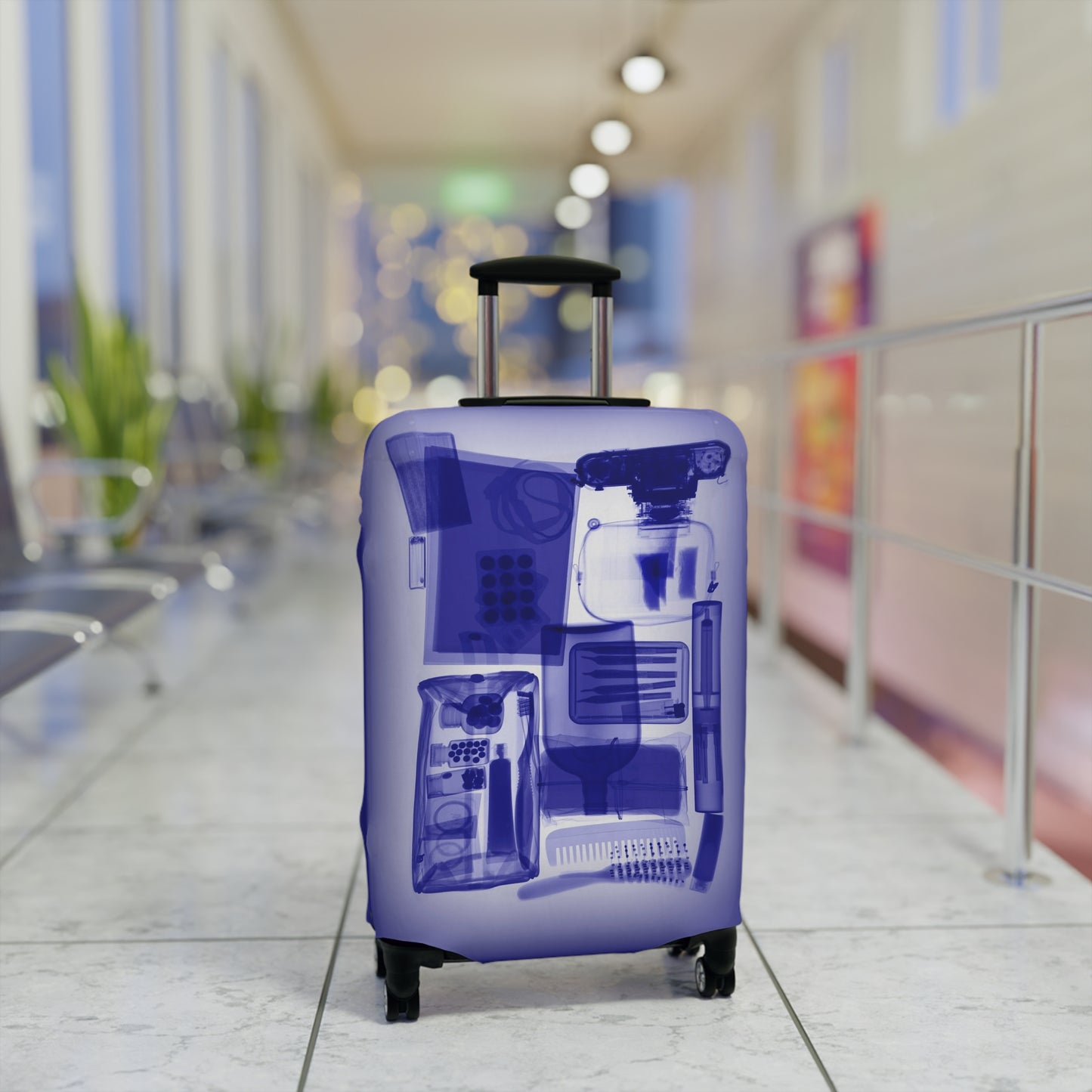 Questionable X-RAY luggage cover