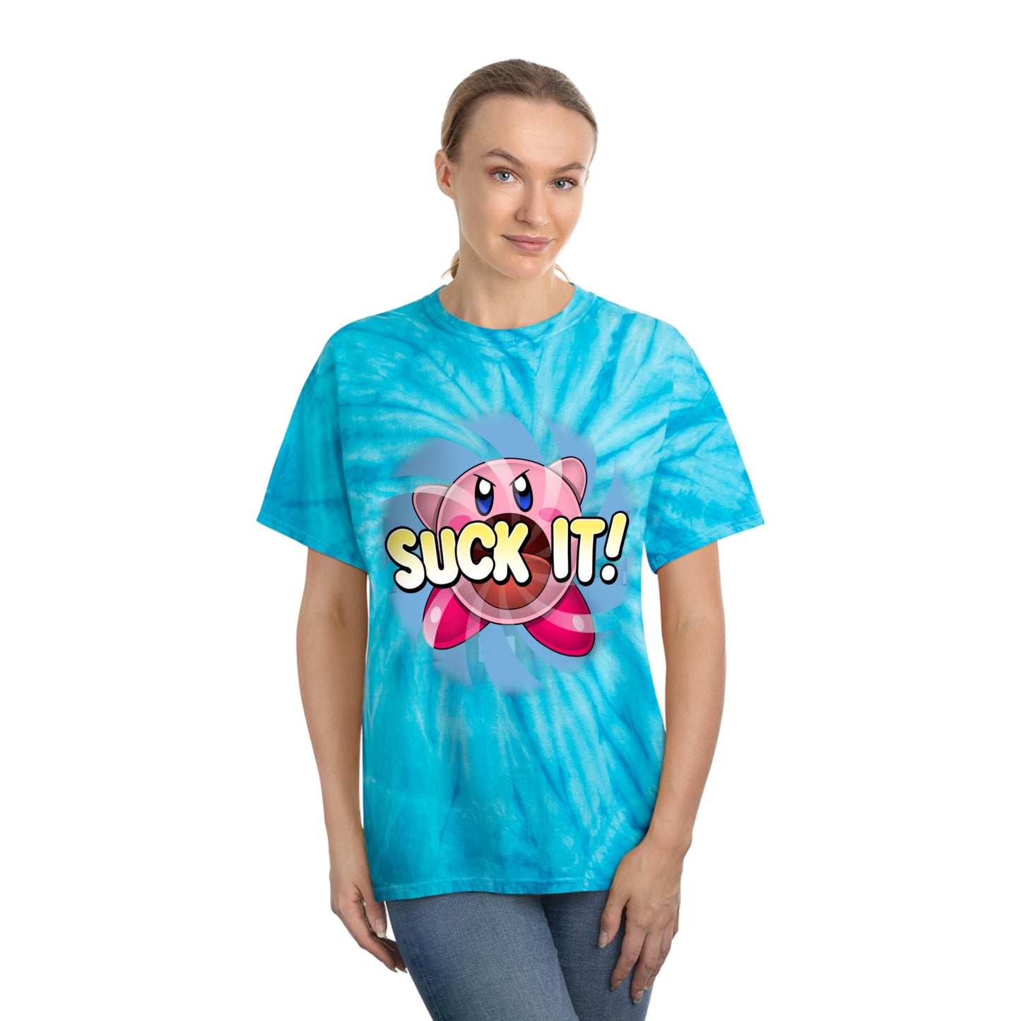 Suck It! tie-dye t-shirt