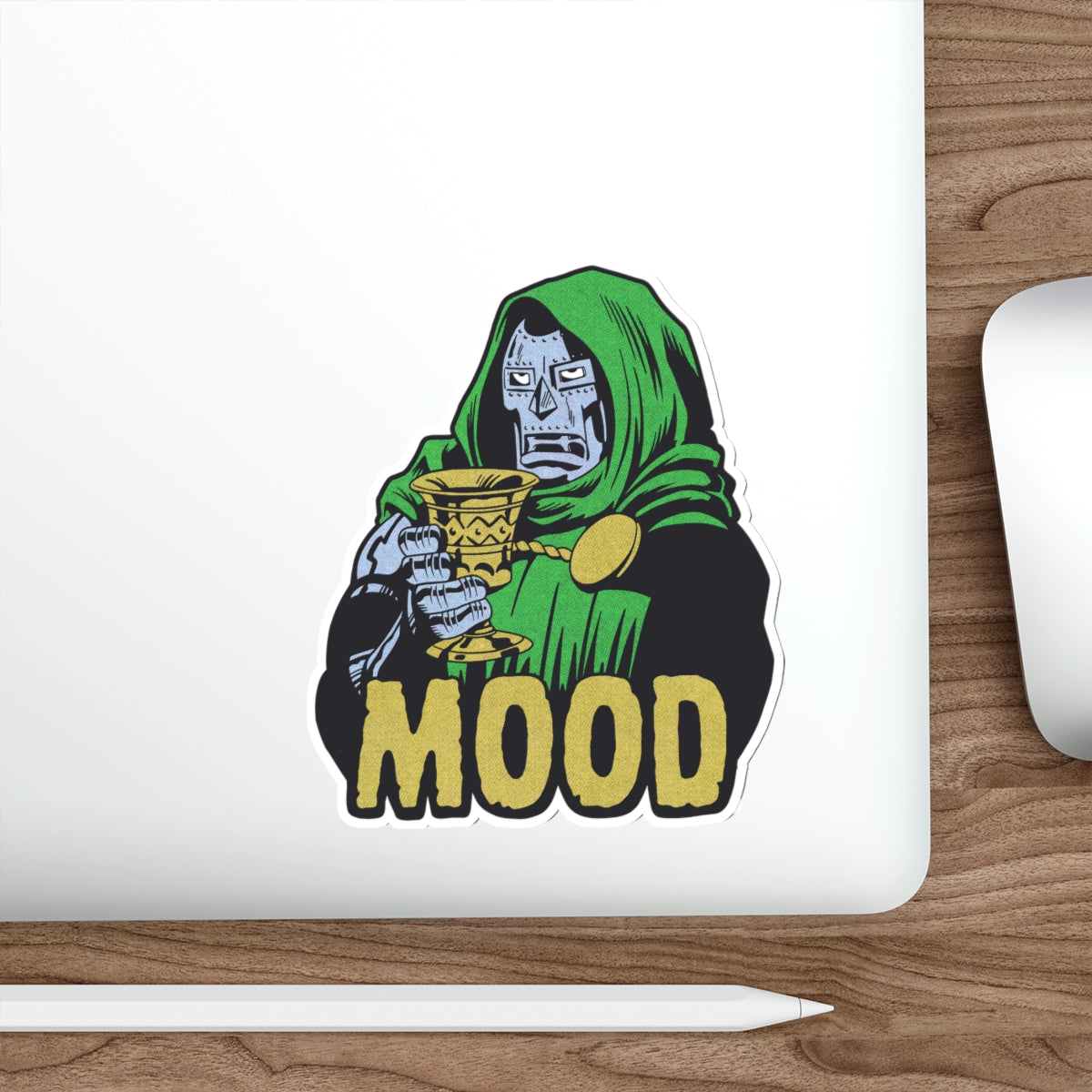 DOOM MOOD vinyl sticker