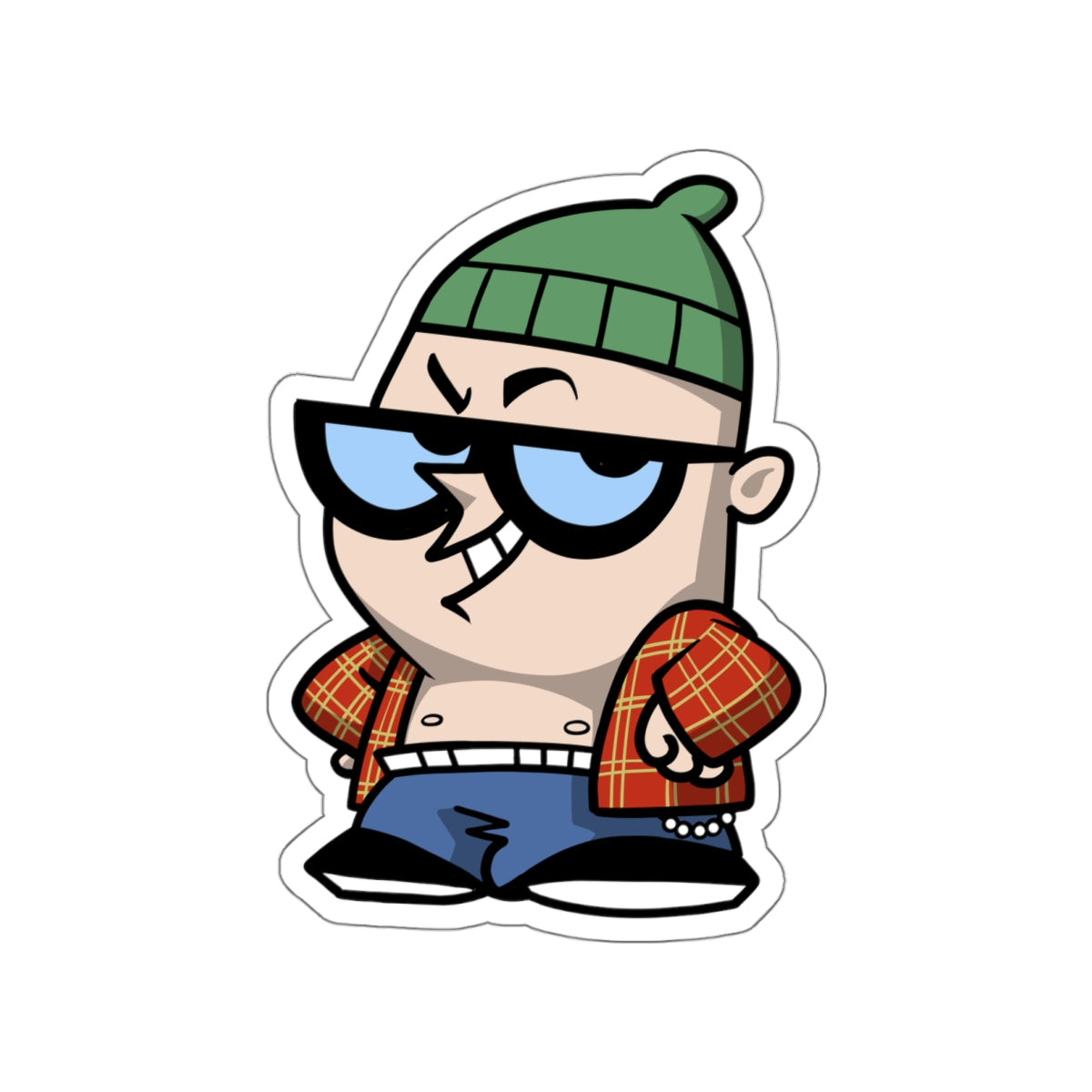 90s Makeover vinyl sticker