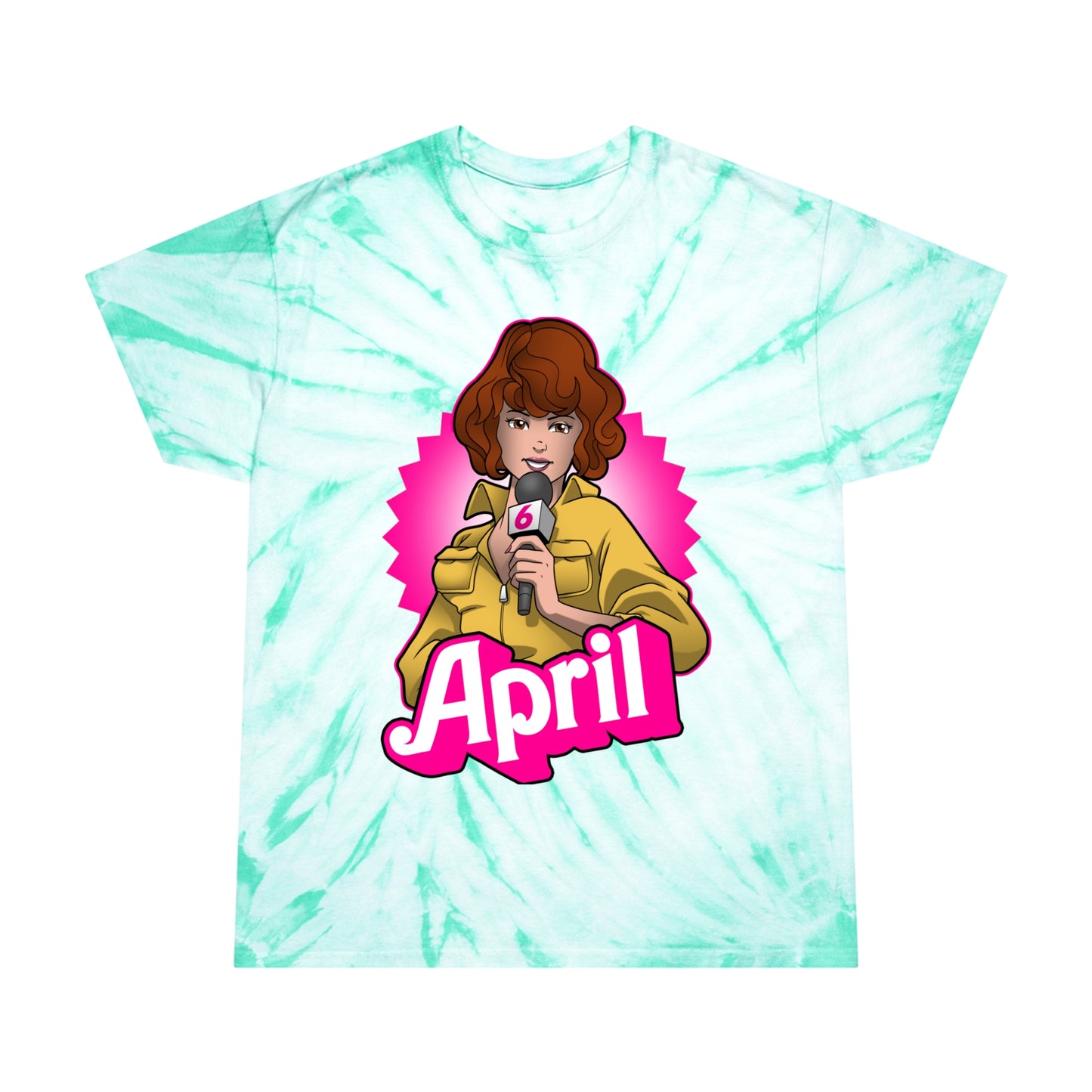 April Doll tie-dye t-shirt