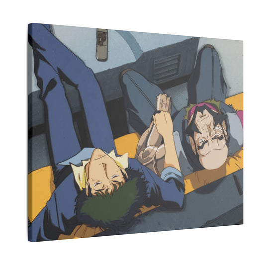 Tired Cowboys 20" x 16" canvas print