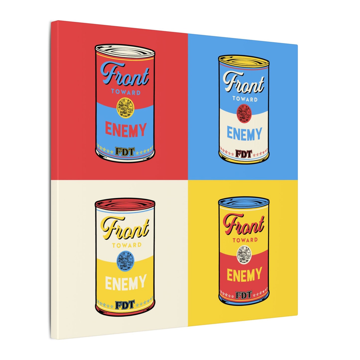 Soup Canmore Pop Art canvas print