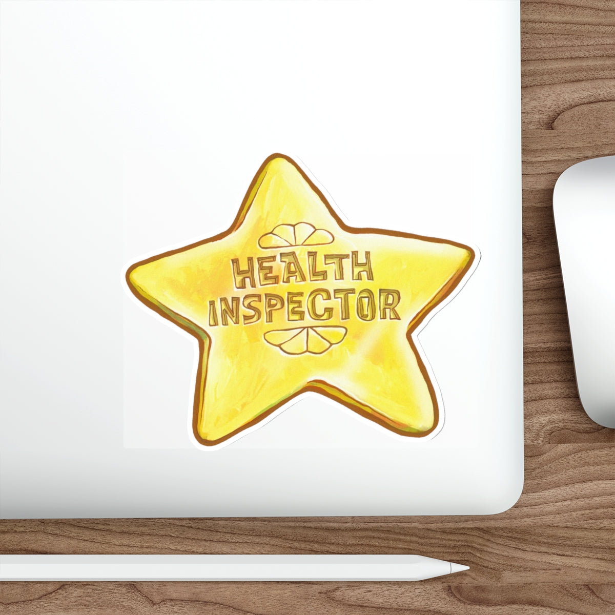 BB Health Inspector vinyl sticker