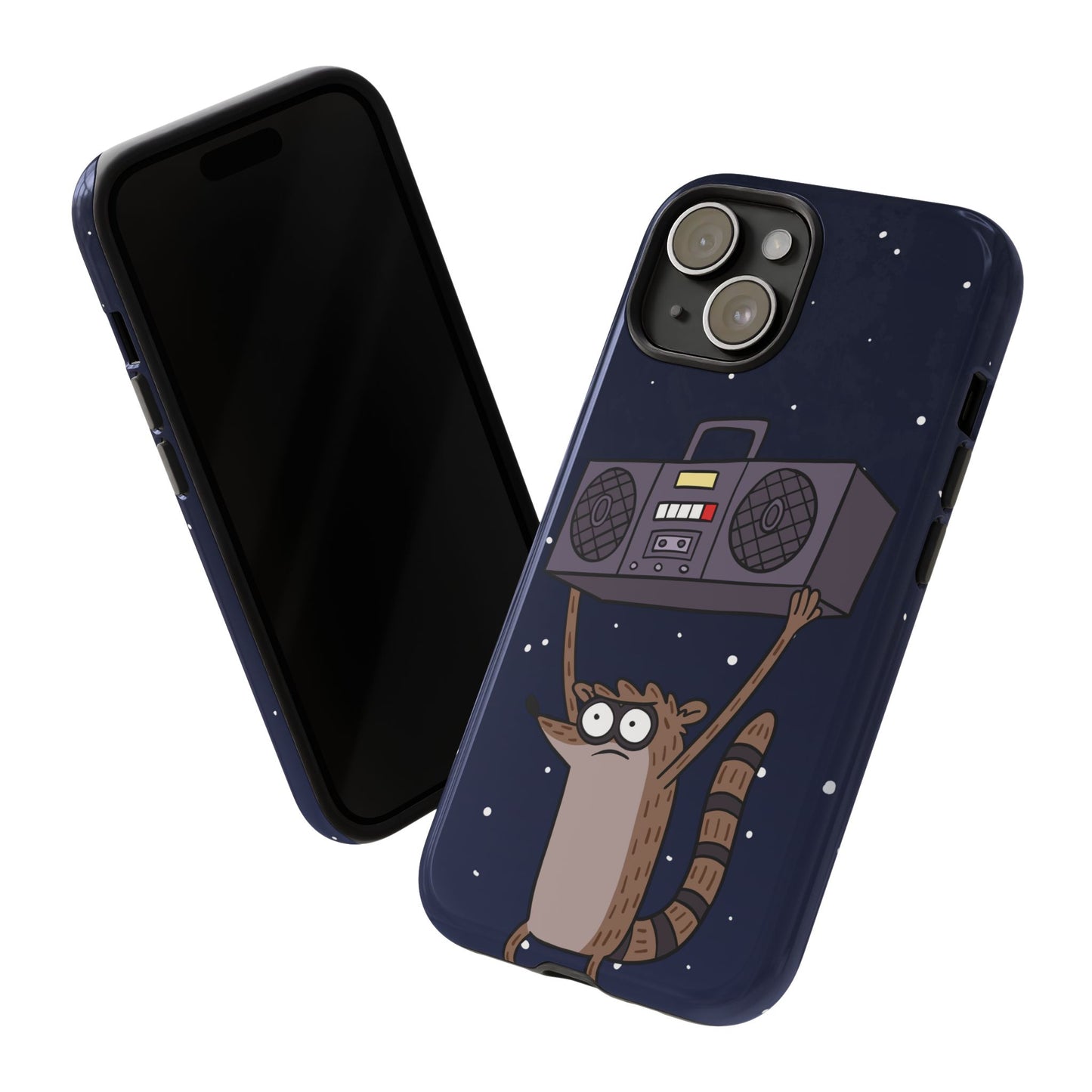 Rigby Boombox iphone case