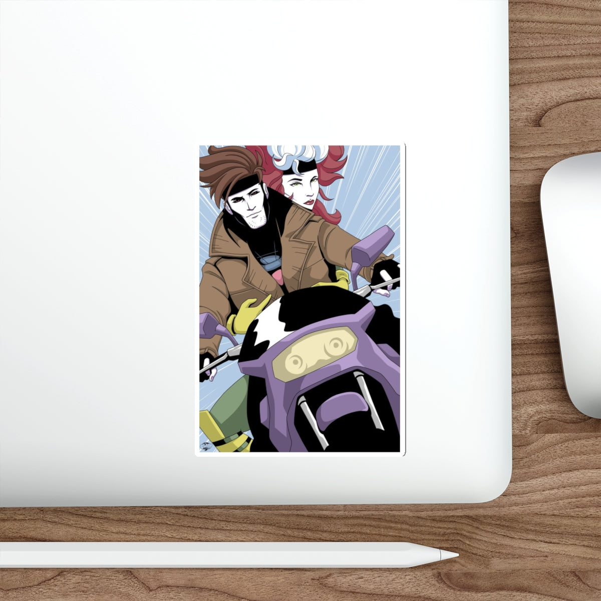Gambit's Ride vinyl sticker