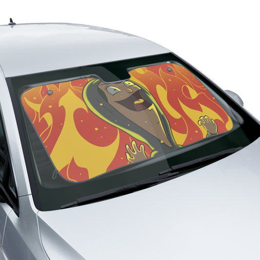 REVENGE! car sun shade