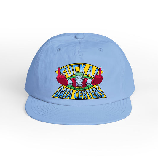 Eff AI Data Centers retro "surf" cap