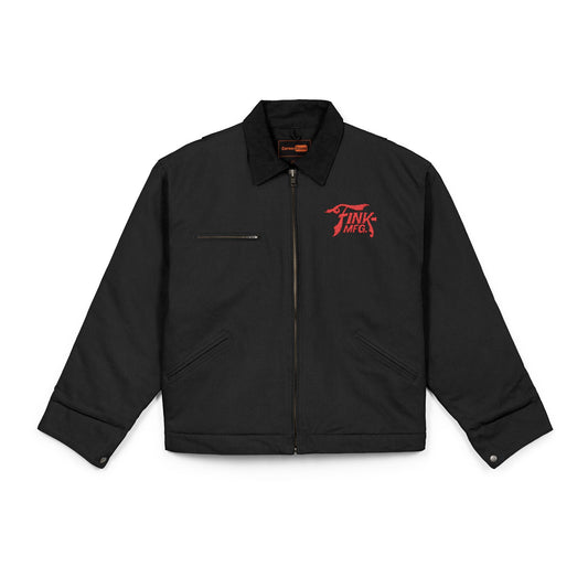 Fink MFG. embroidered work jacket