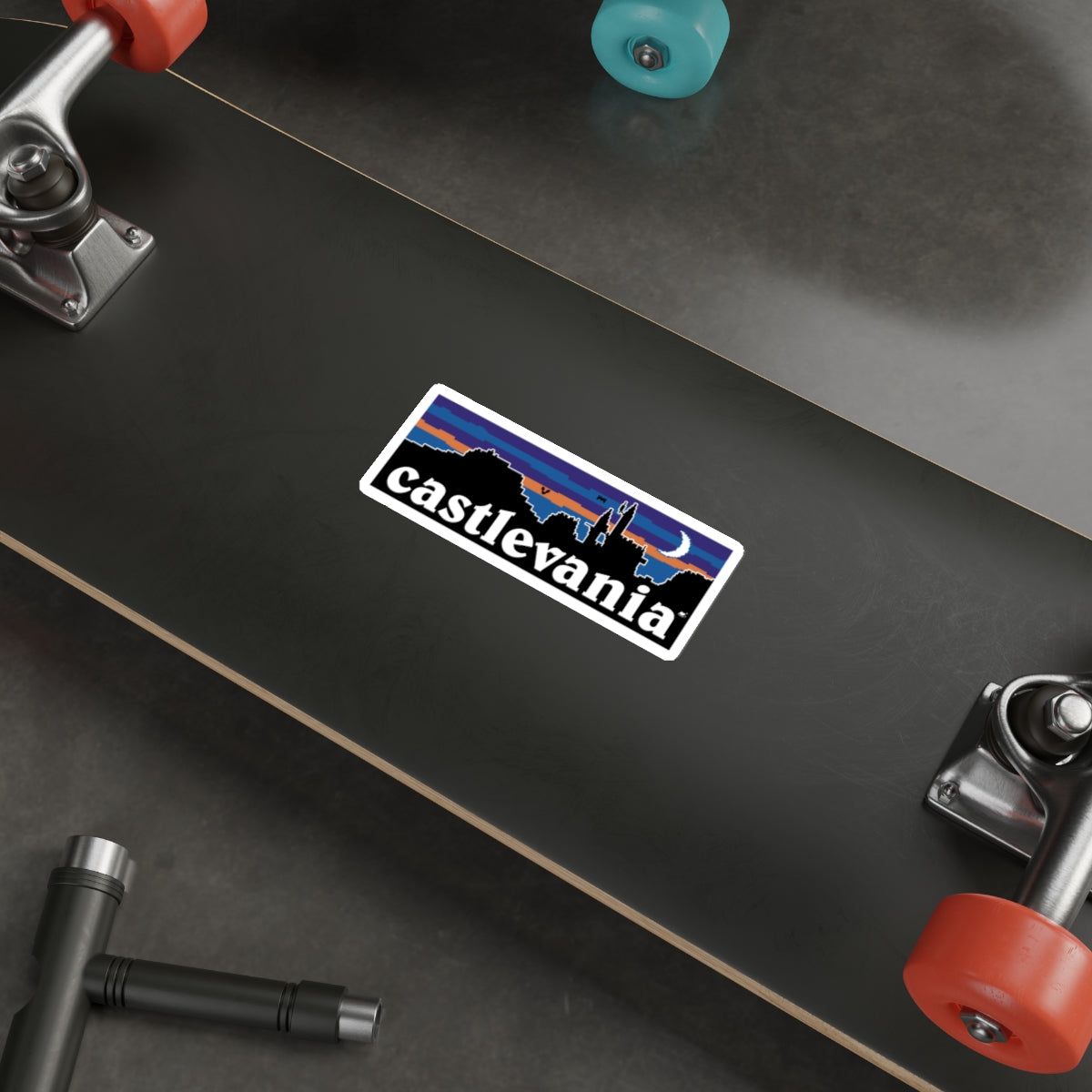 Dracula's Castle Outdoor Gear vinyl sticker