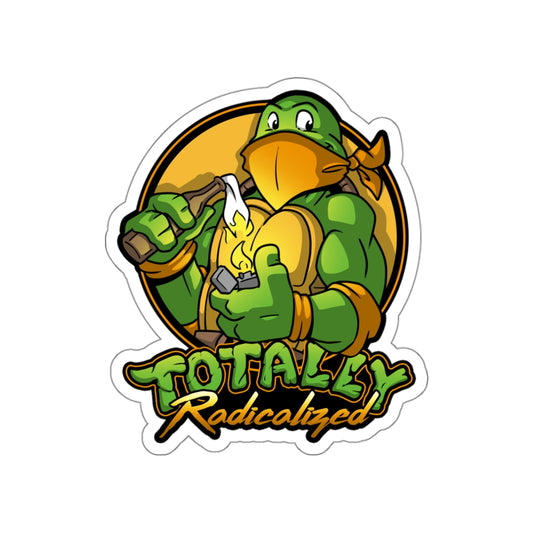 Totally Radicalized Mikey vinyl sticker
