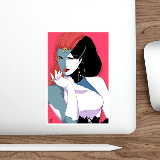 Shape Shiftin' vinyl sticker