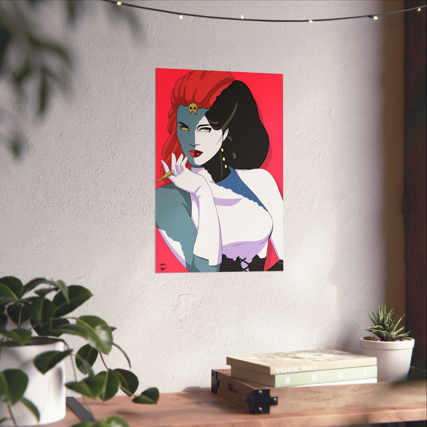 Shape Shiftin' matte poster