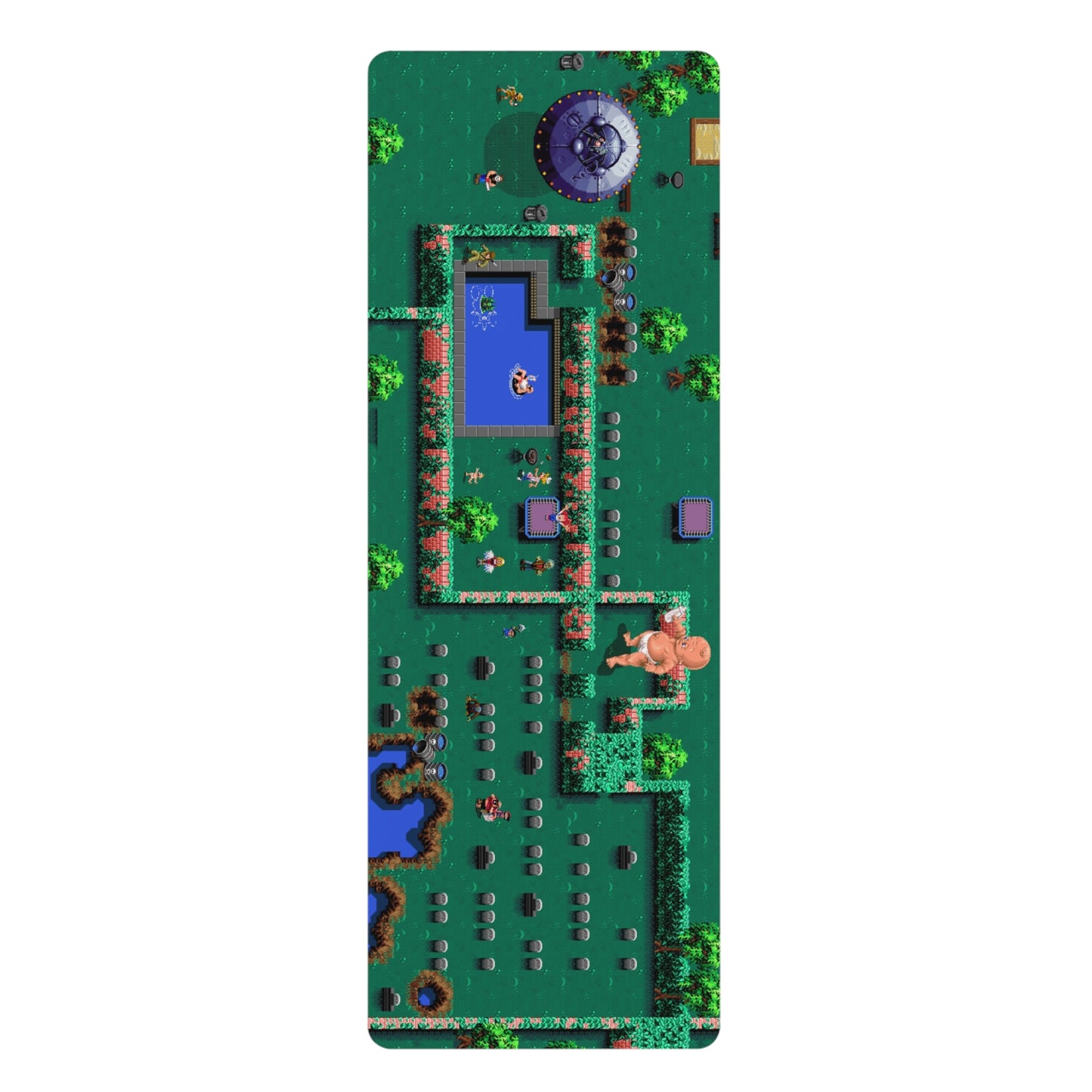 Zombies Ate My Desk Mat (oversized)