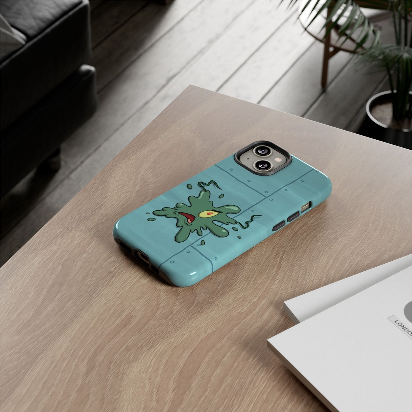 Walking the Plankton iphone case