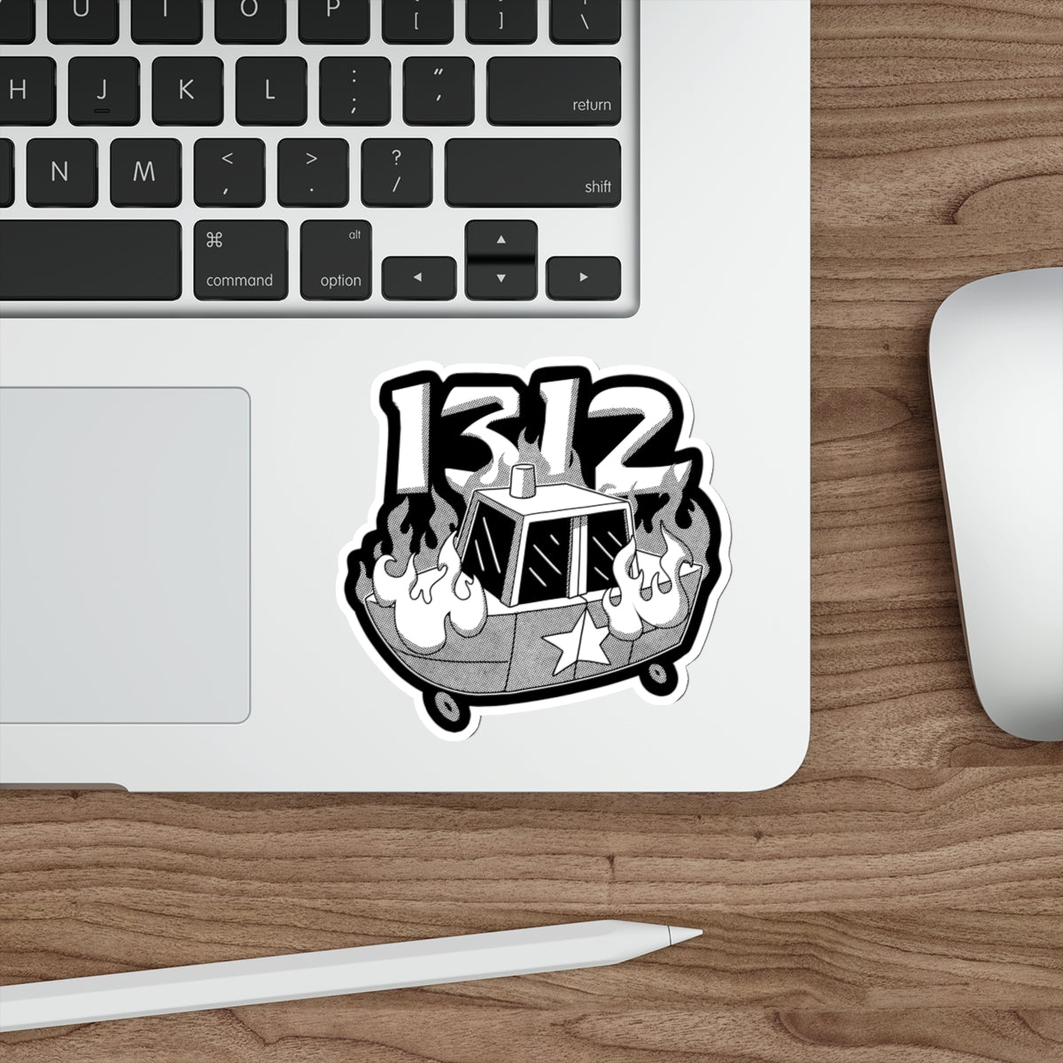 SB-1312 vinyl sticker