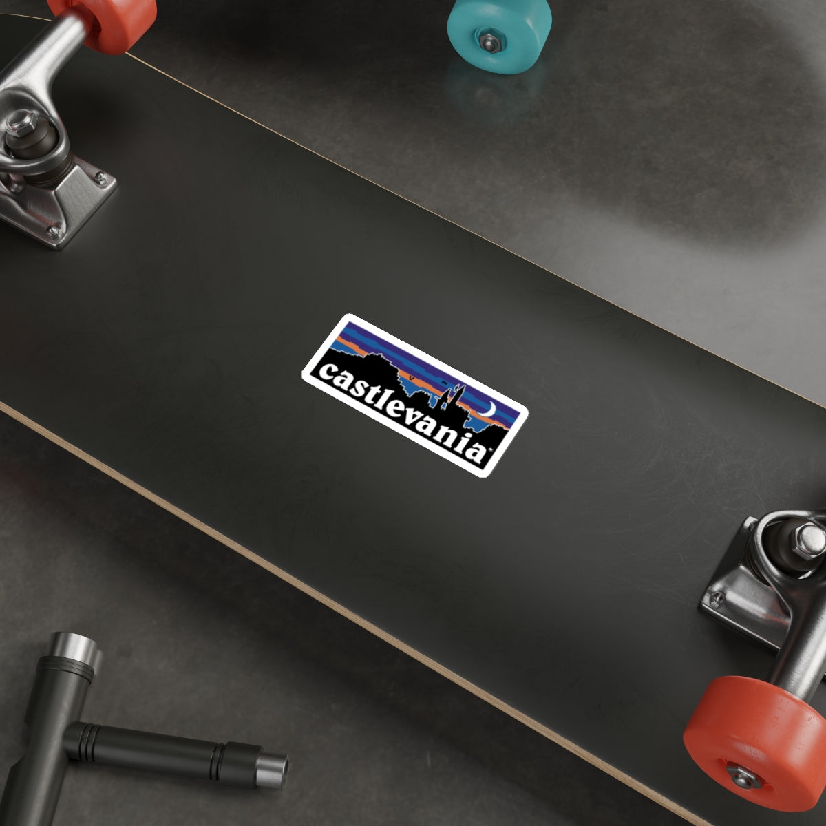 Dracula's Castle Outdoor Gear vinyl sticker