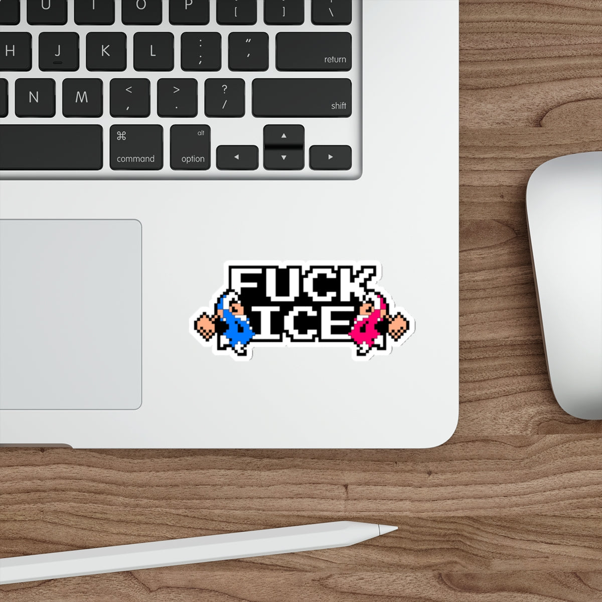 Eff ICE Climber vinyl sticker