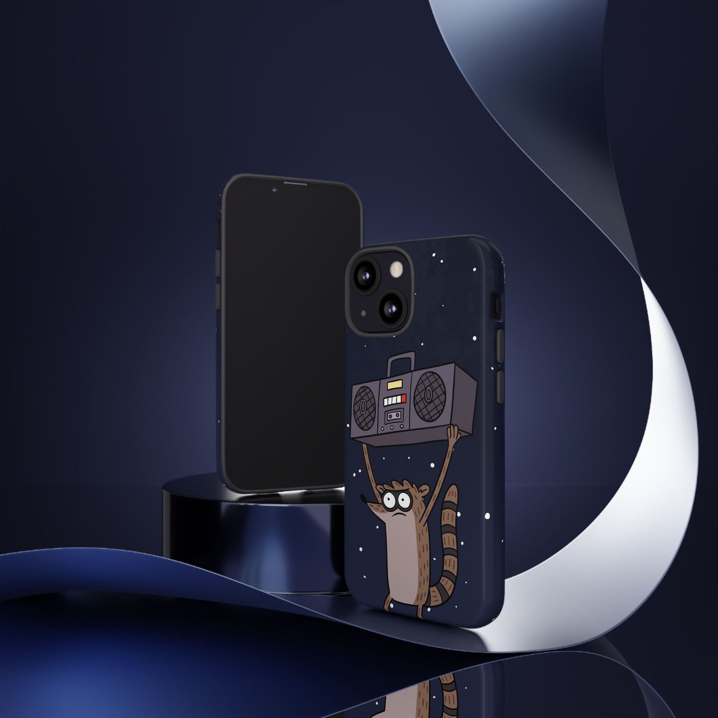 Rigby Boombox iphone case