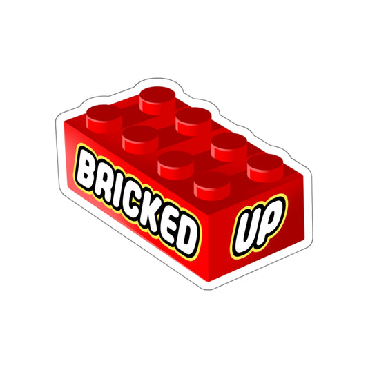 Bricked Up vinyl sticker