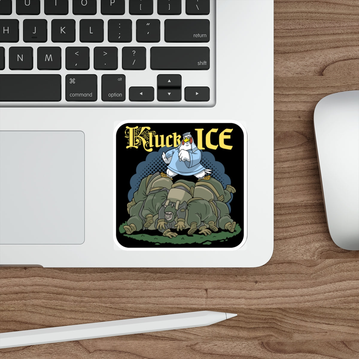 Kluck ICE vinyl sticker