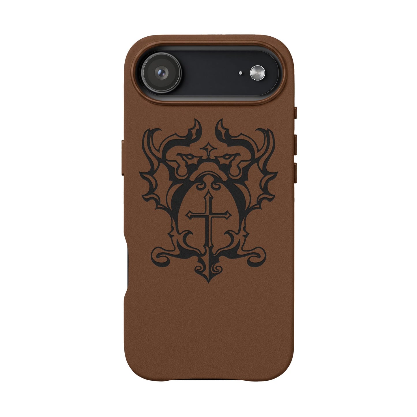 Vampire Killer Clan faux leather phone case