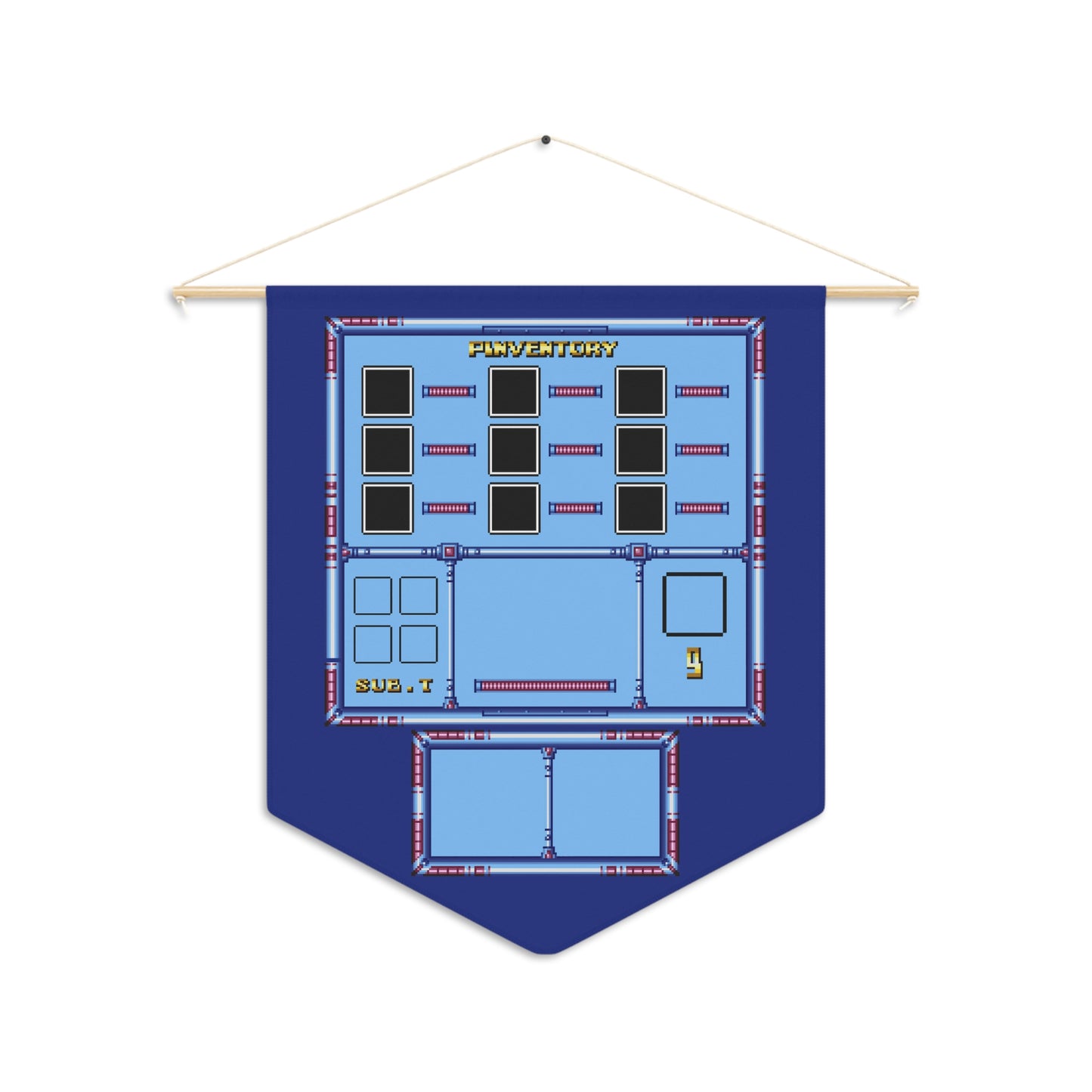Mega Pin X Pinventory Pennant