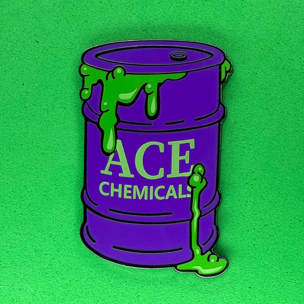 What a Waste 1.75" Hard Enamel Pin