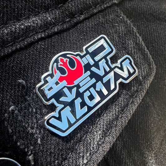 Eff the Empire 1.5" Hard Enamel Pin