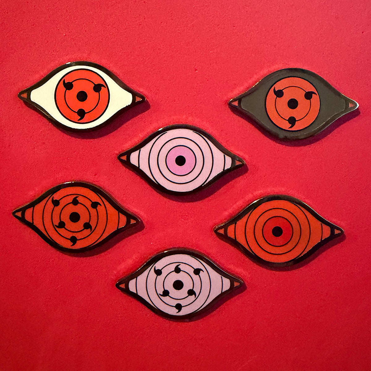 Dōjutsu Eye 1.25" hard enamel pin