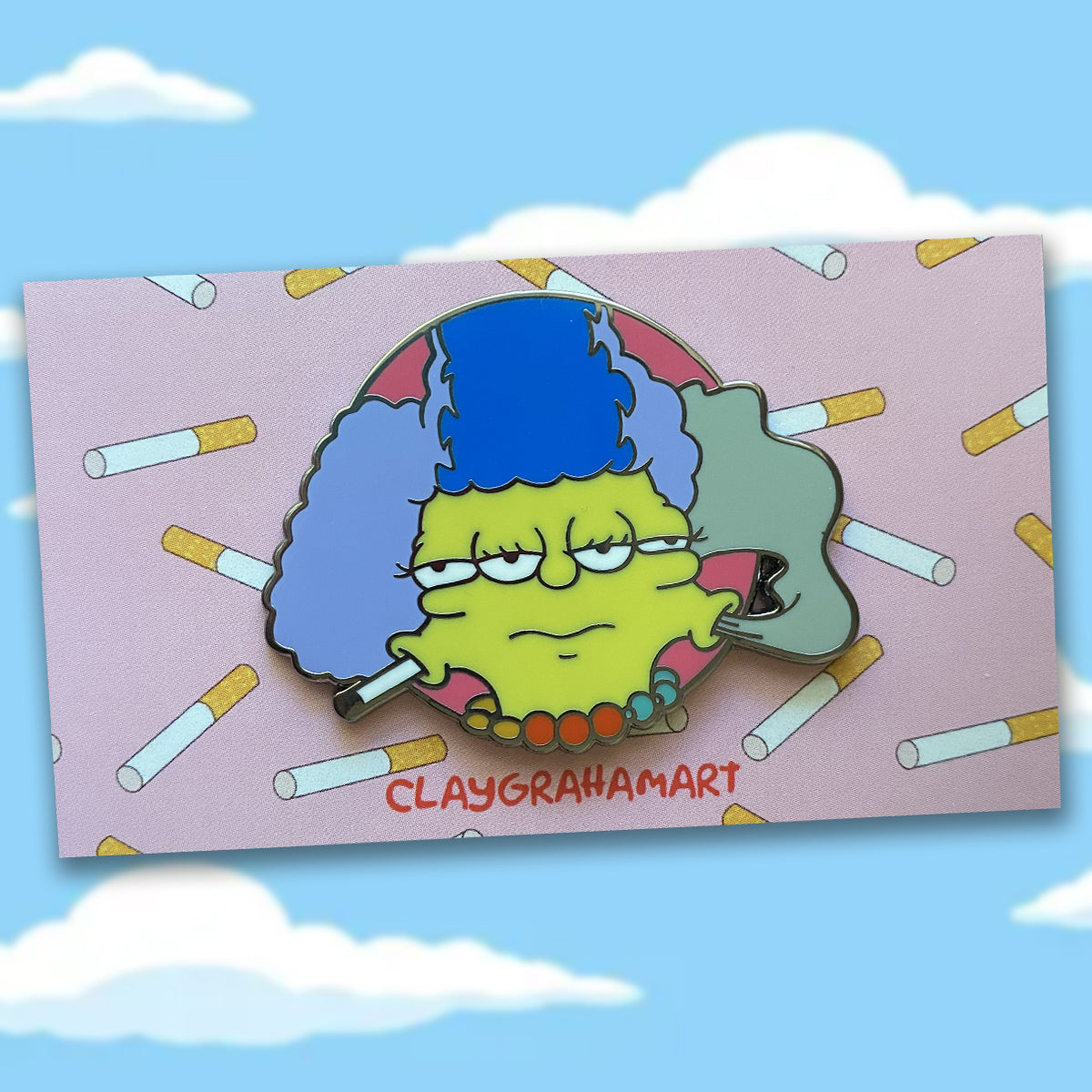 Bouvier Sisters 2" Hard Enamel Pin