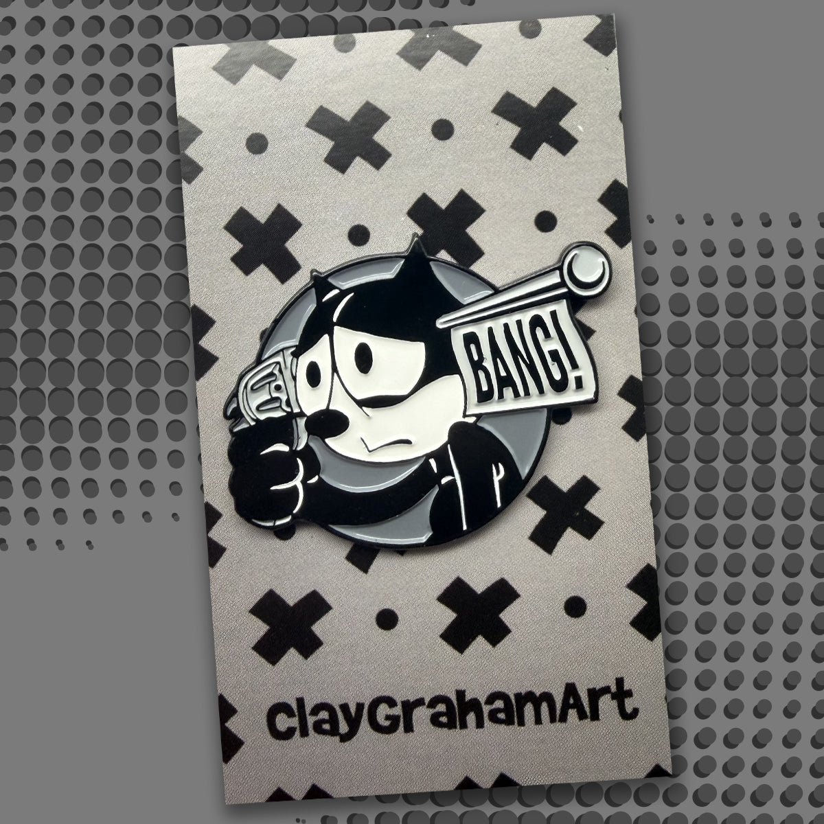 Jokes On Me 1.75" Soft Enamel Pin